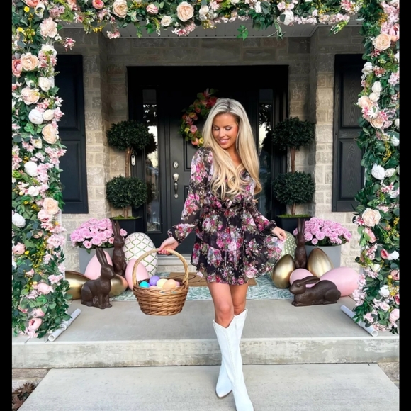 Popover Mini Dress - Midnight Muse - LoveShackFancy NWT - Picture 5 of 10